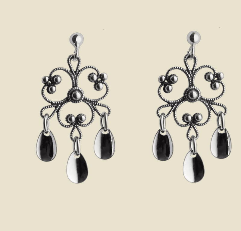 Øyrepynt, kvit Store 